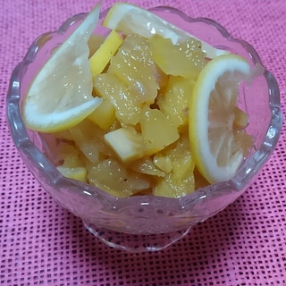 パイナップルのレモン煮☆